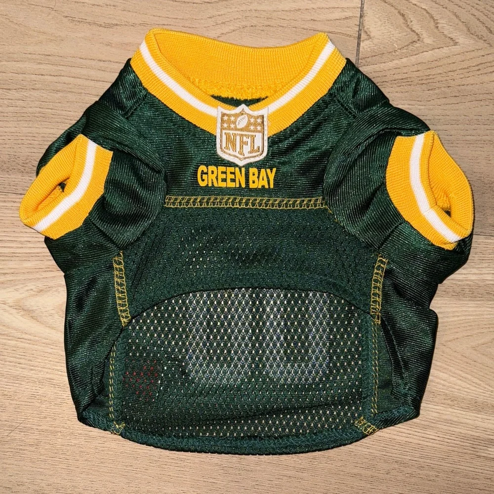 Green Bay Packers Pet Jersey - Picture 3 of 5